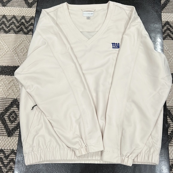 Cutter & Buck WindTec Pullover V-neck NY Giants Windshirt Size Large - Picture 7 of 8